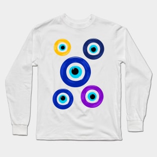 Evil Eyes Long Sleeve T-Shirt